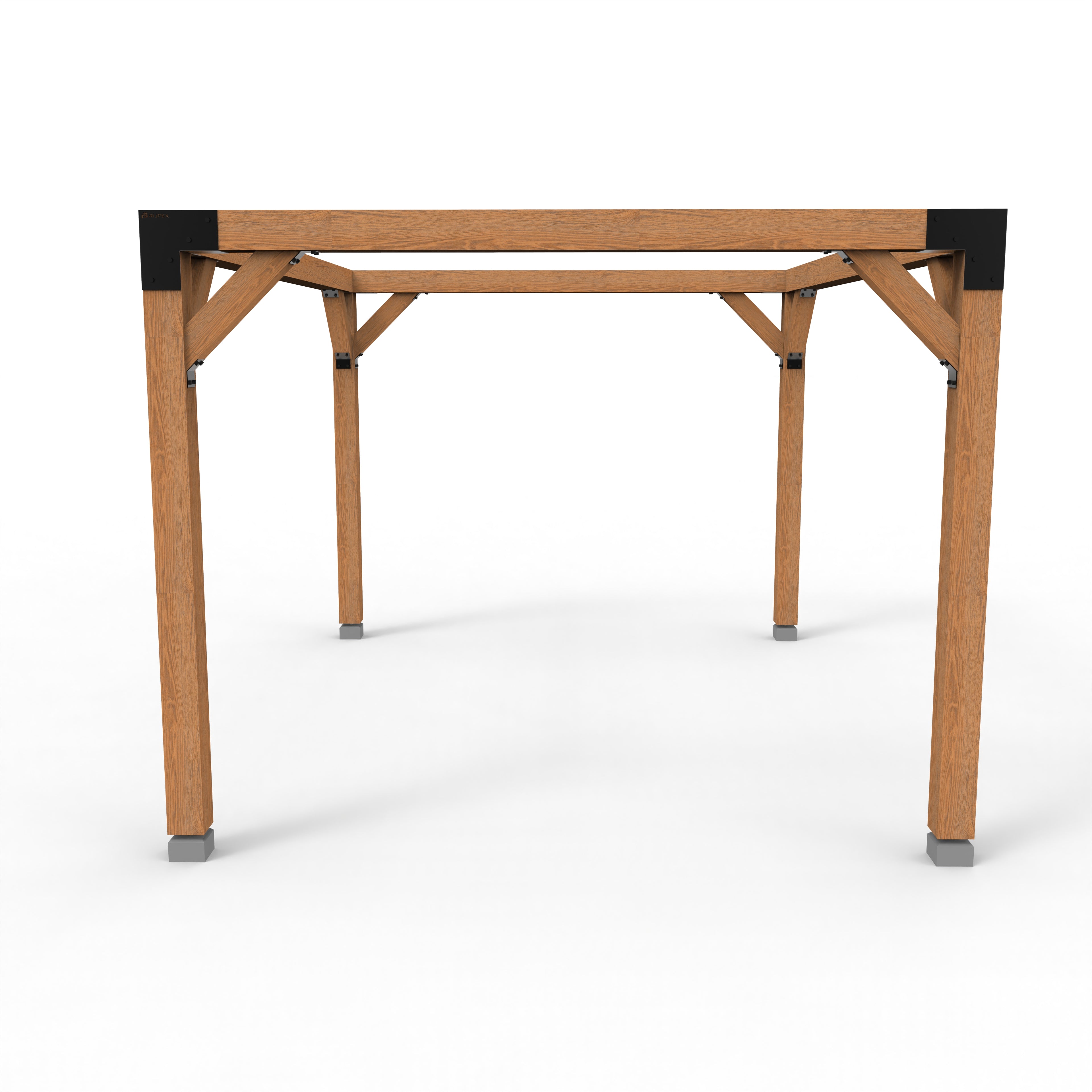Pergola Hout Pakket | Prieel Paaldikte 15x15cm, 12x12cm 9x9cm - Rijpex