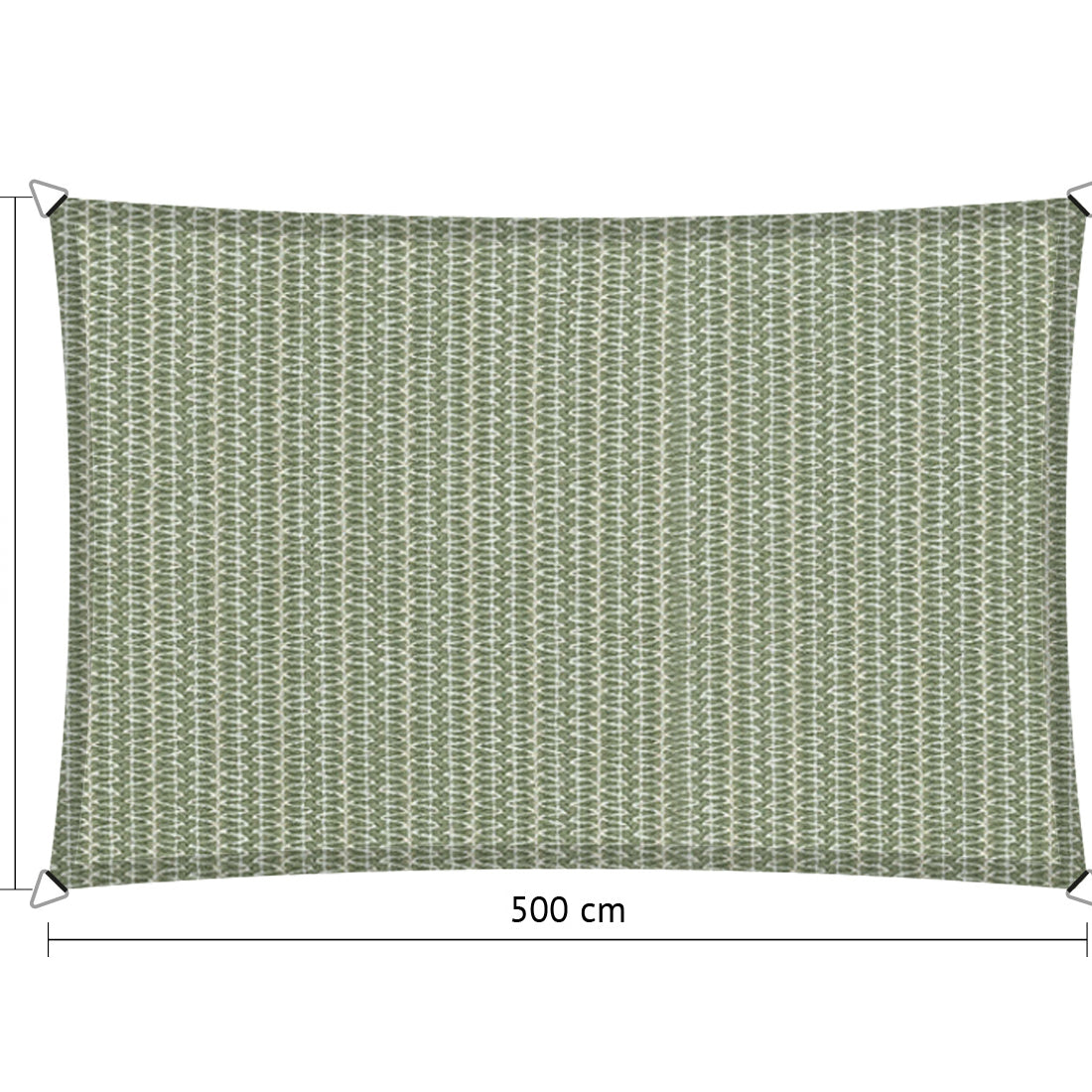 Rechthoekige schaduwdoek - Rijpex