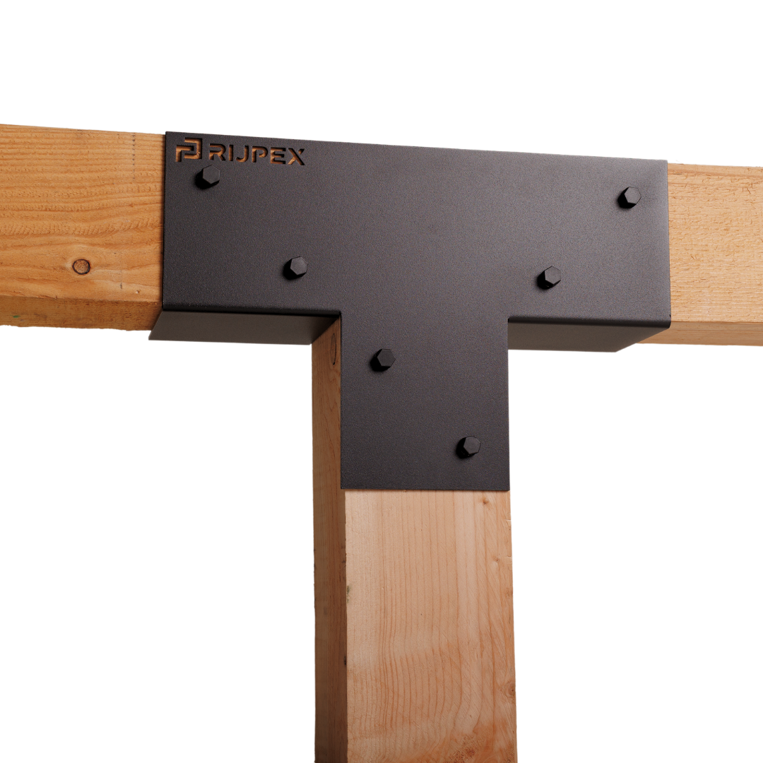 Dubbele Houten Pergola Overkapping met Schuifbare Schaduwdoeken - Rijpex