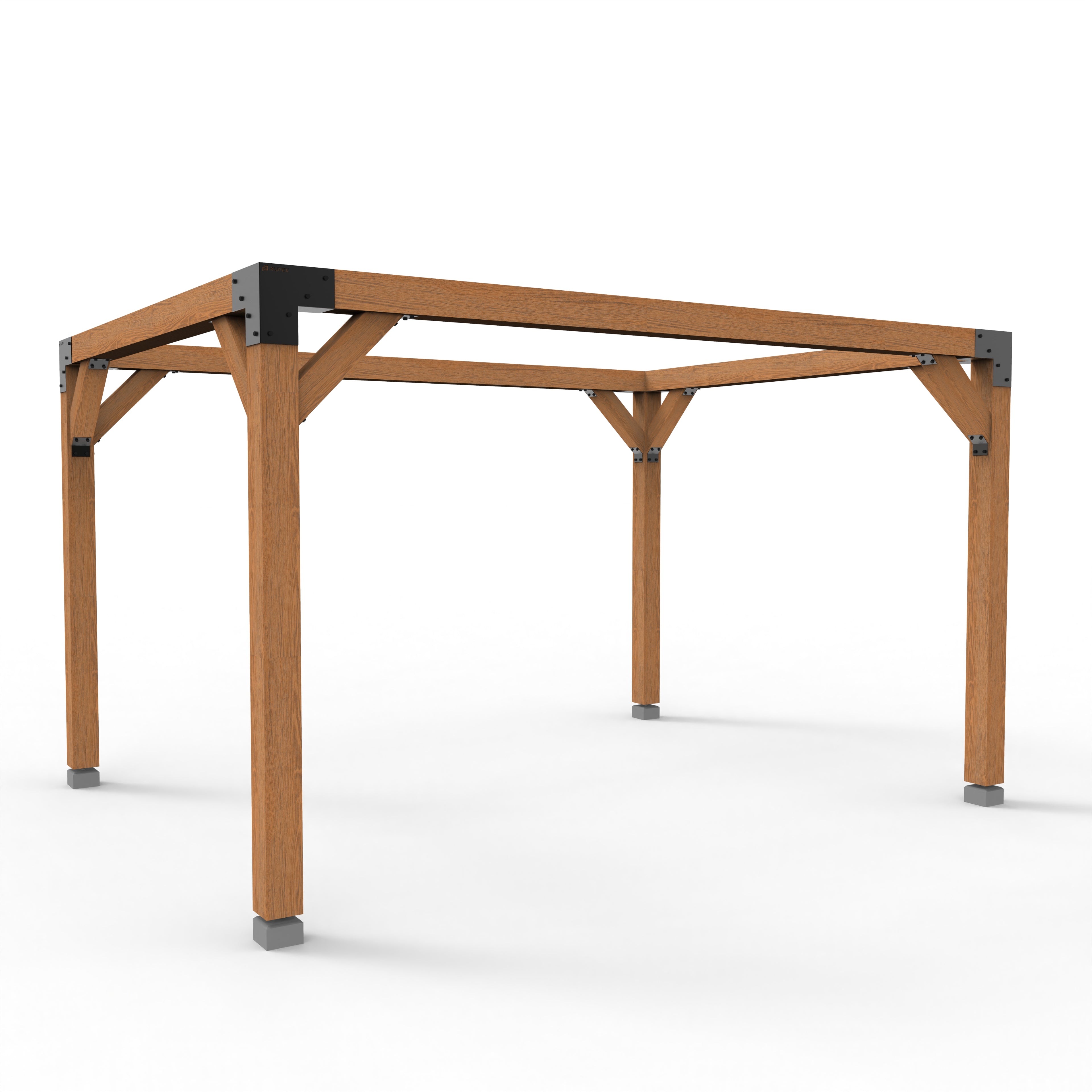 Pergola Hout Pakket | Prieel Paaldikte 15x15cm, 12x12cm 9x9cm - Rijpex