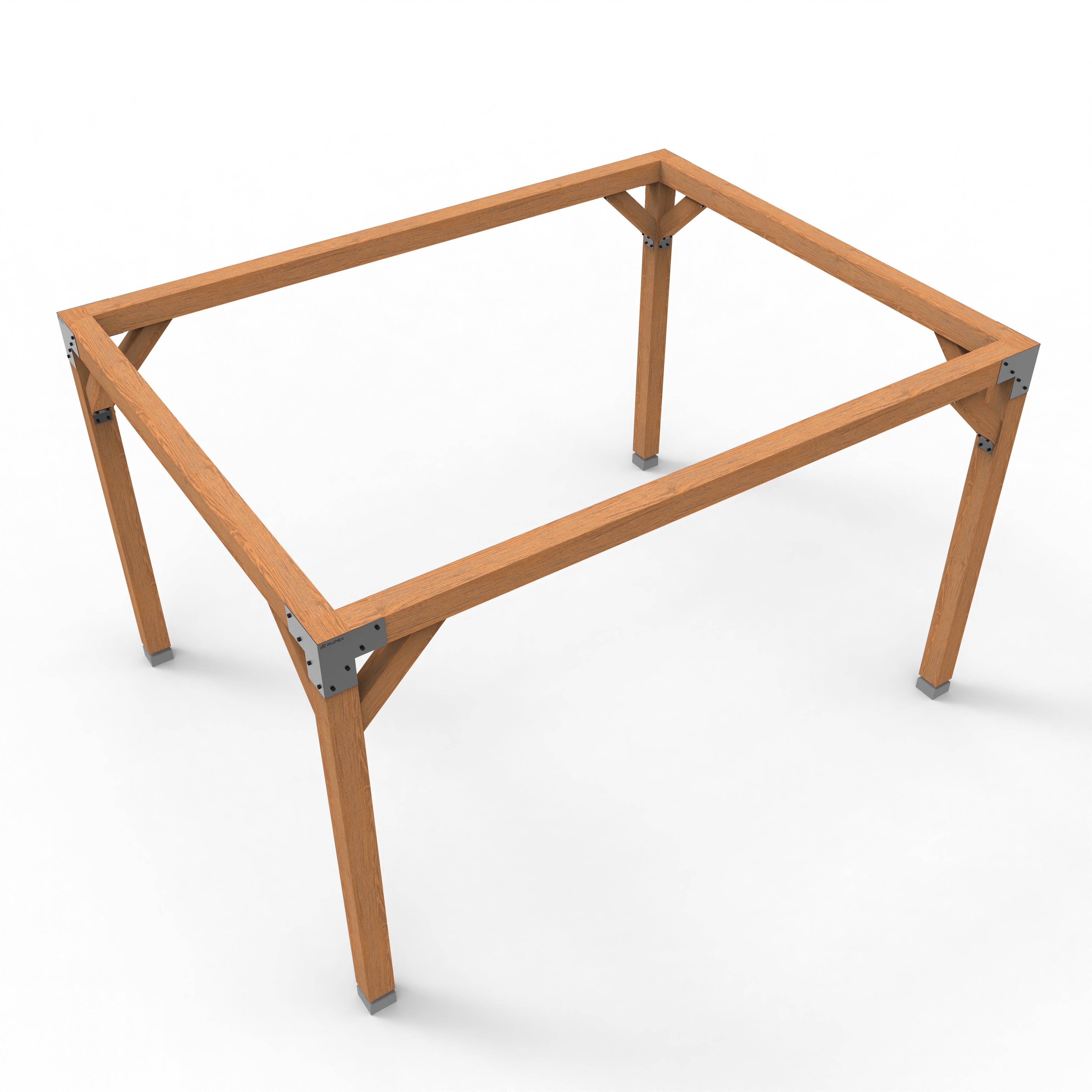 Pergola Hout Pakket | Prieel Paaldikte 15x15cm, 12x12cm 9x9cm - Rijpex