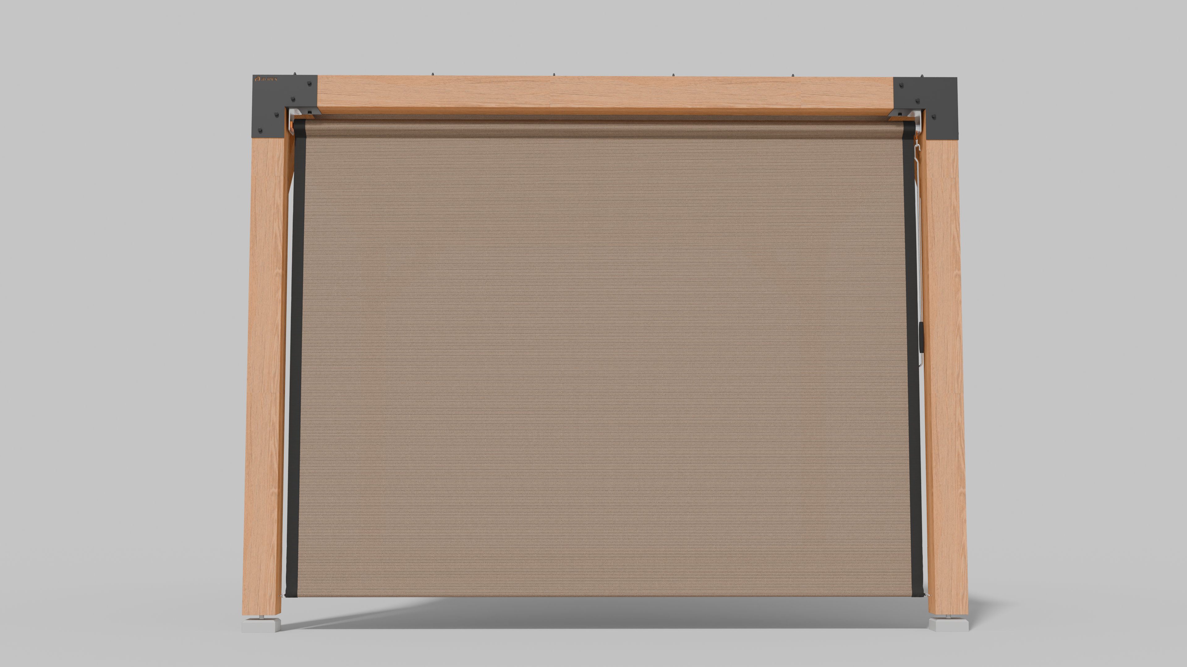 Buiten Rolgordijn HDPE – Schaduwdoek Zijwand Pergola - Rijpex