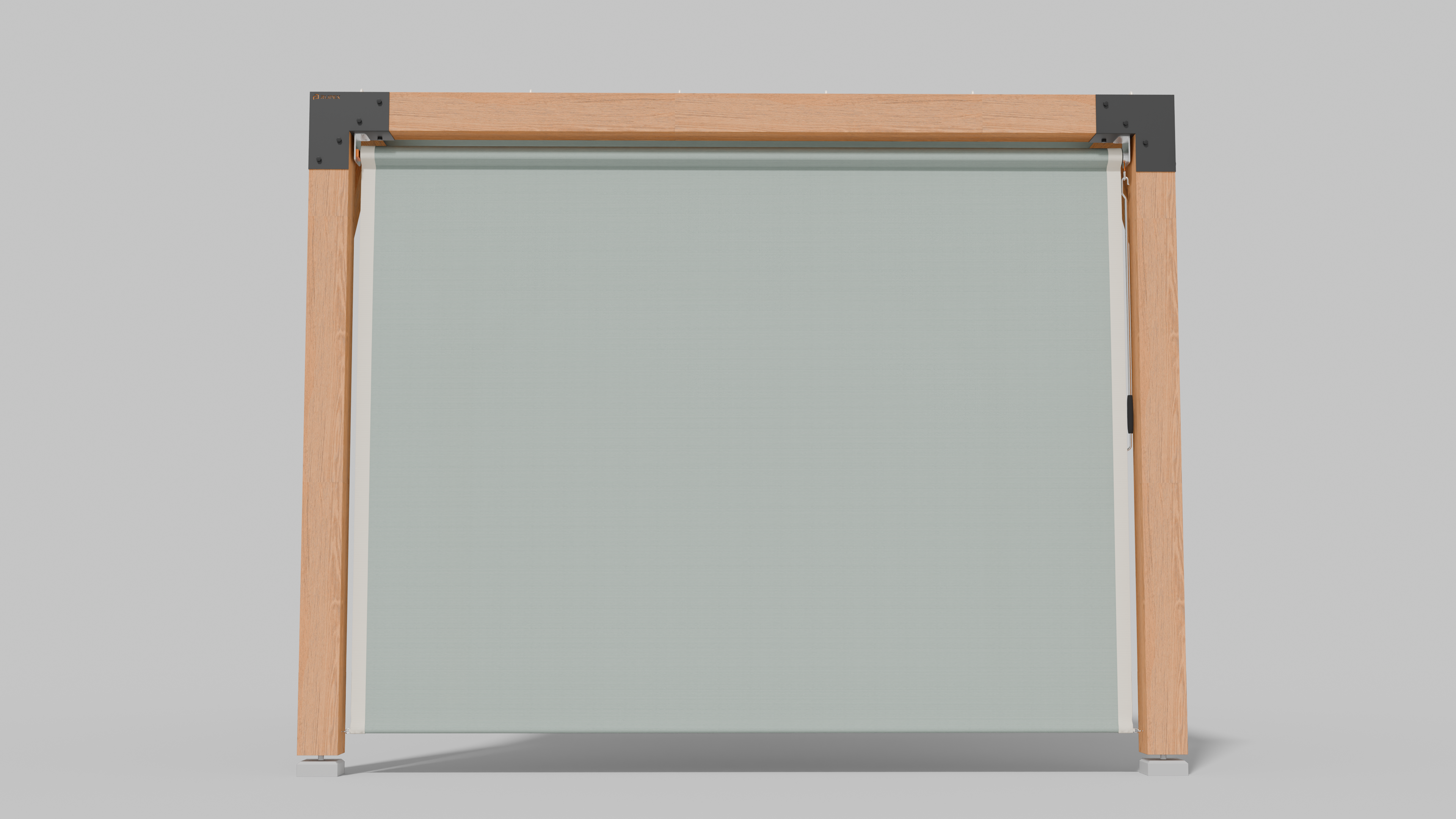 Buiten Rolgordijn HDPE – Schaduwdoek Zijwand Pergola - Rijpex