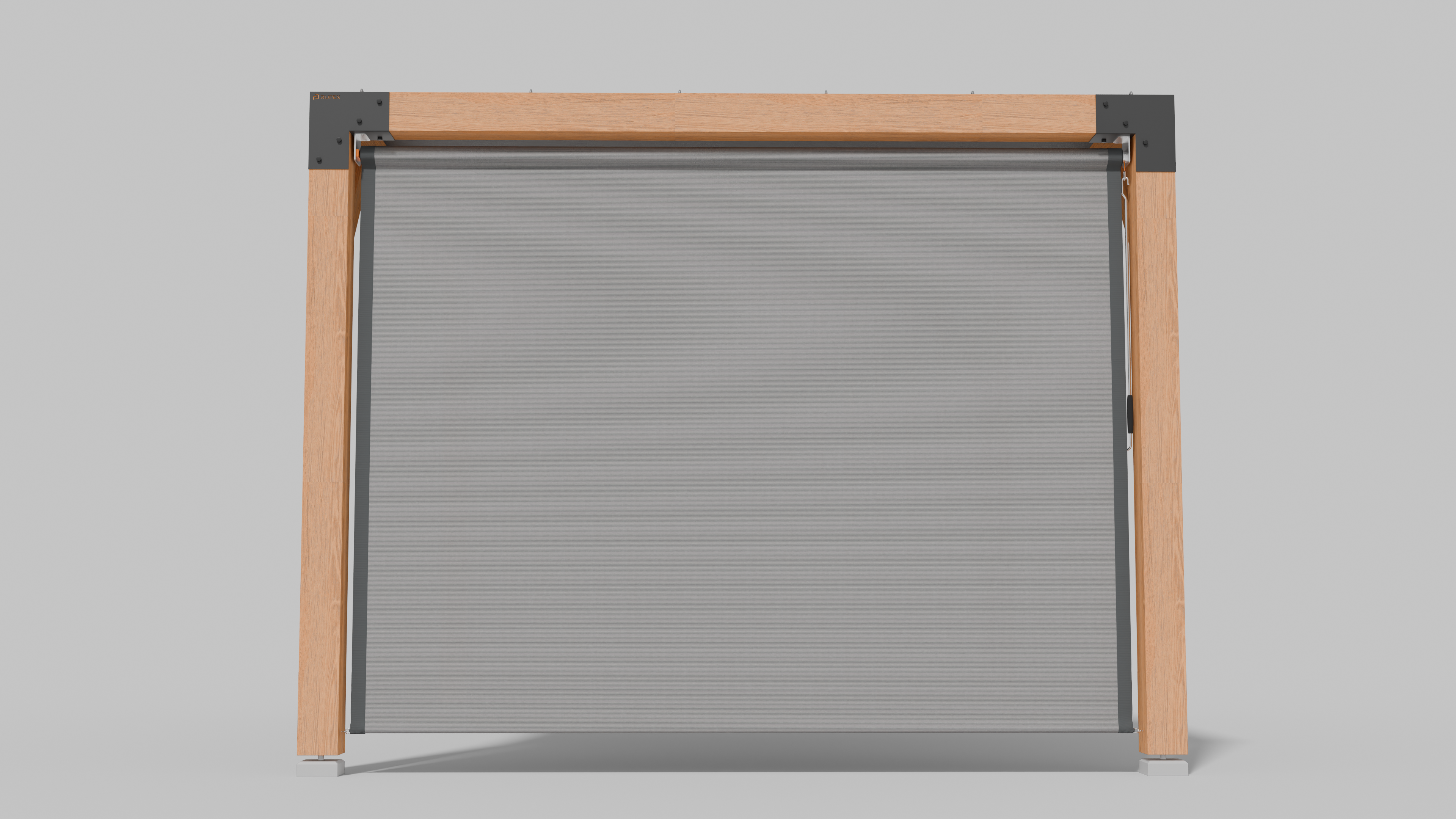 Buiten Rolgordijn HDPE – Schaduwdoek Zijwand Pergola - Rijpex