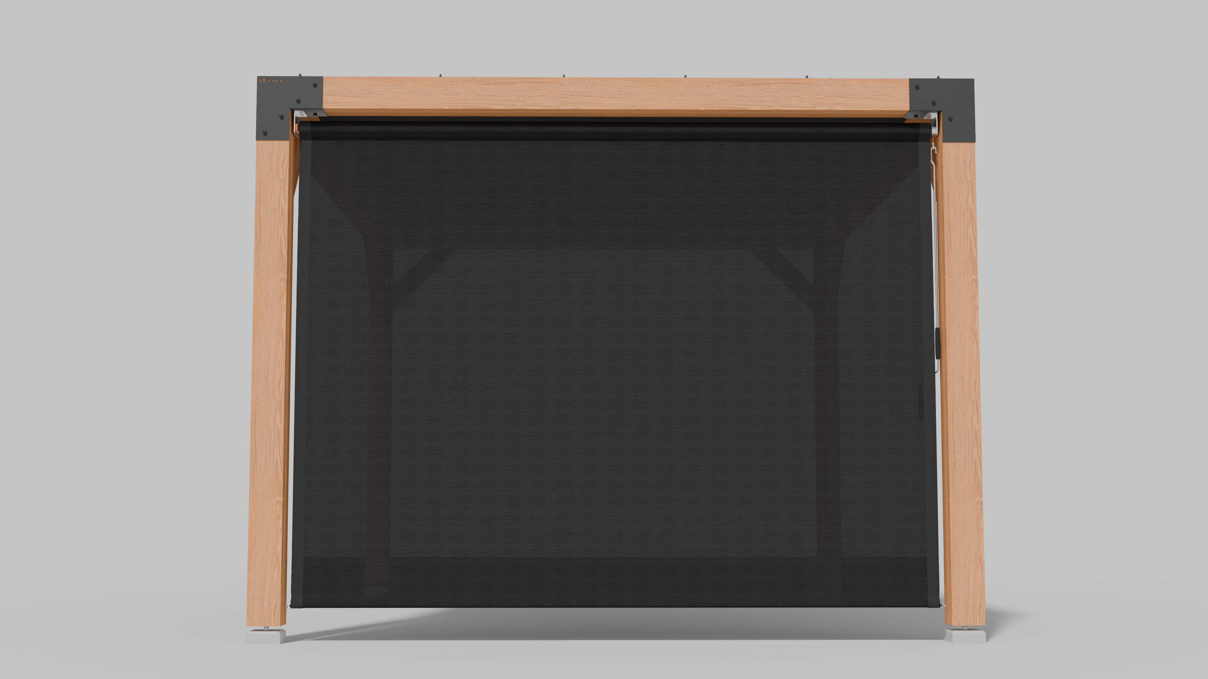 Buiten Rolgordijn HDPE – Schaduwdoek Zijwand Pergola - Rijpex