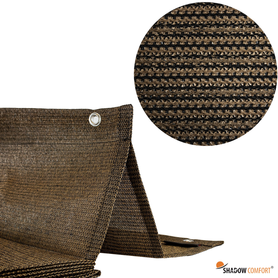 Overkapping pergola tegen gevel twee schaduwdoek - Rijpex