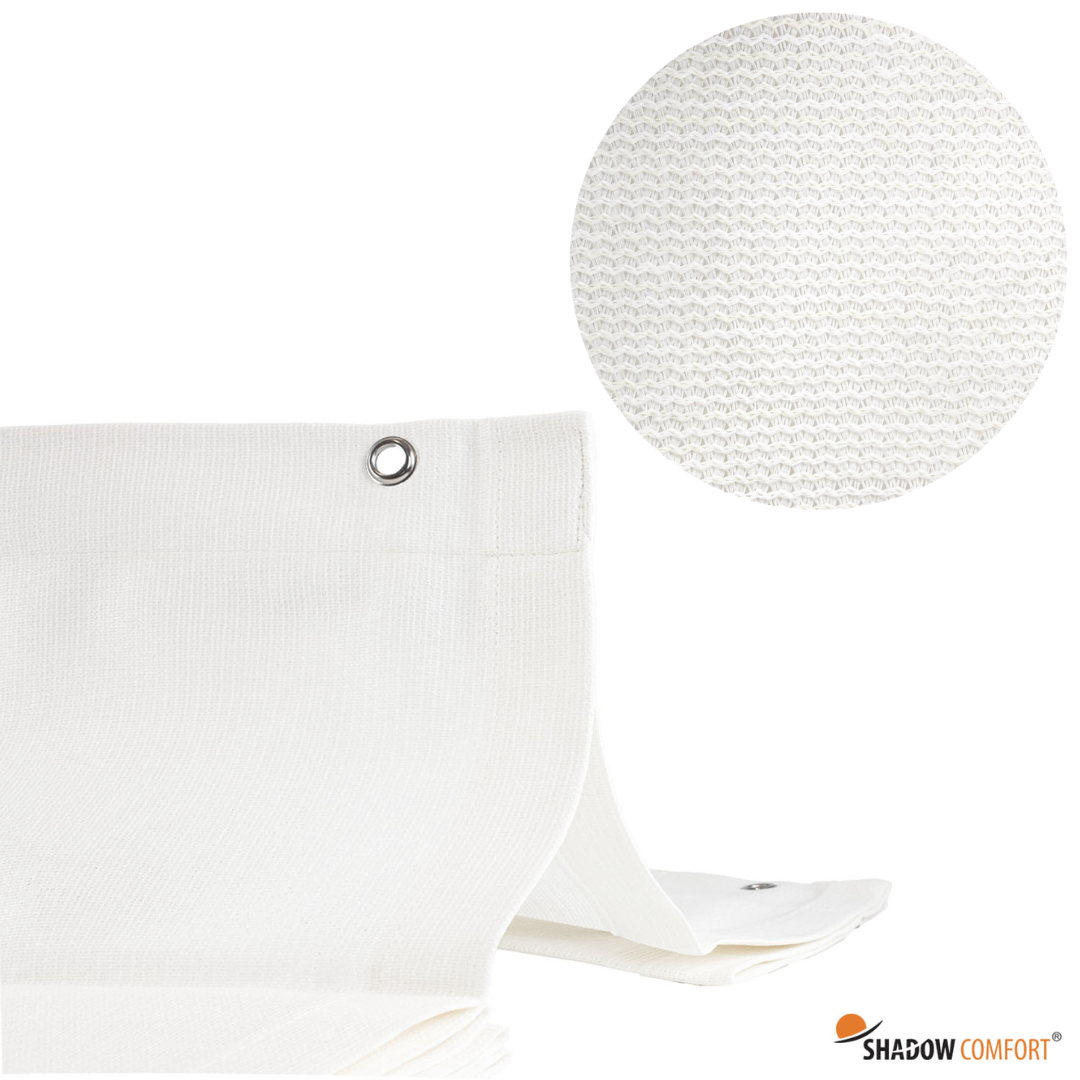 Overkapping pergola tegen gevel twee schaduwdoek - Rijpex