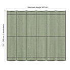 Pergola hout XL met twee schuifbare schaduwdoeken - Rijpex