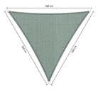 Gelijkzijdig Driehoek Schaduwdoek - Rijpex