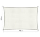 Rechthoekige schaduwdoek - Rijpex